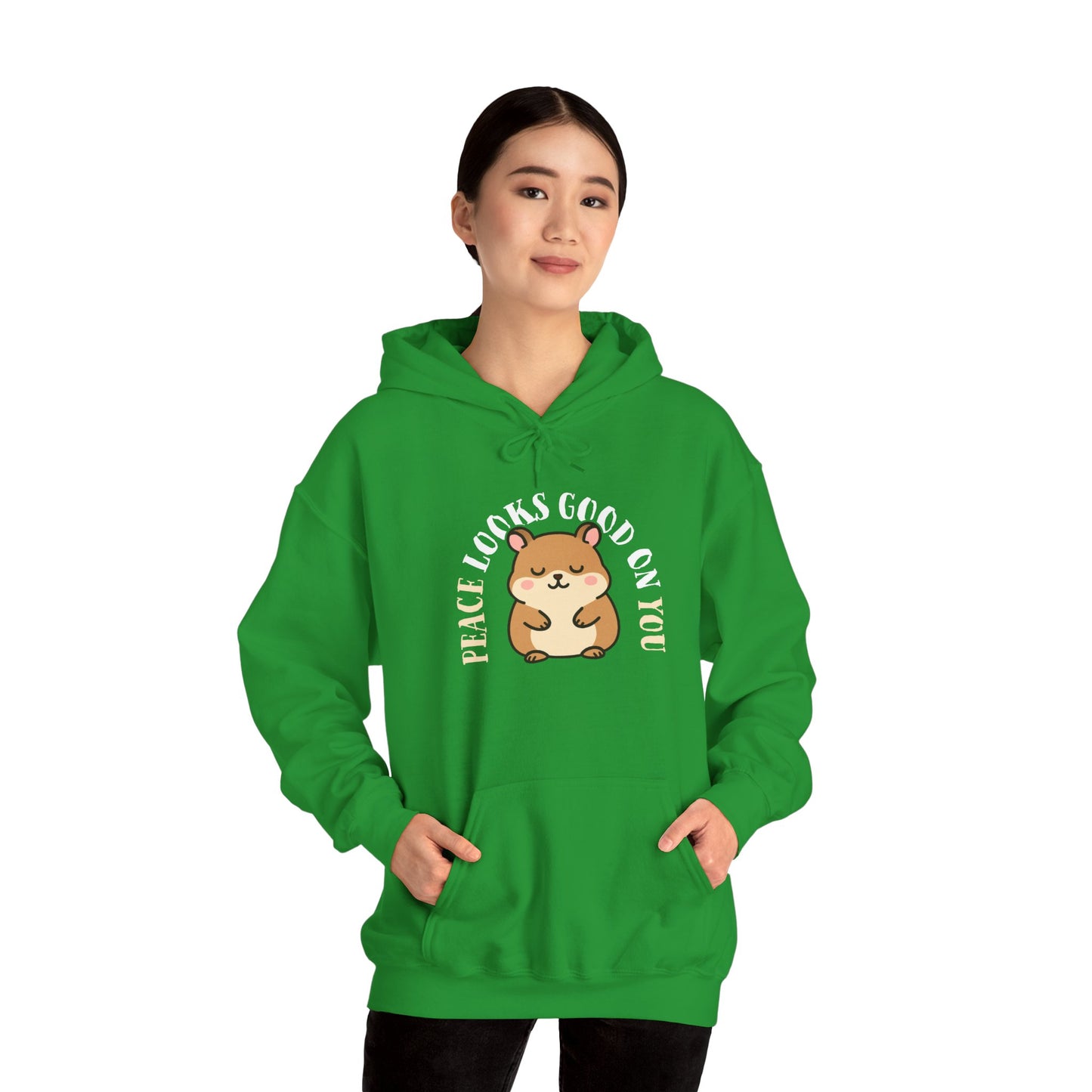 Peace Looks Good on You Unisex Hoodie