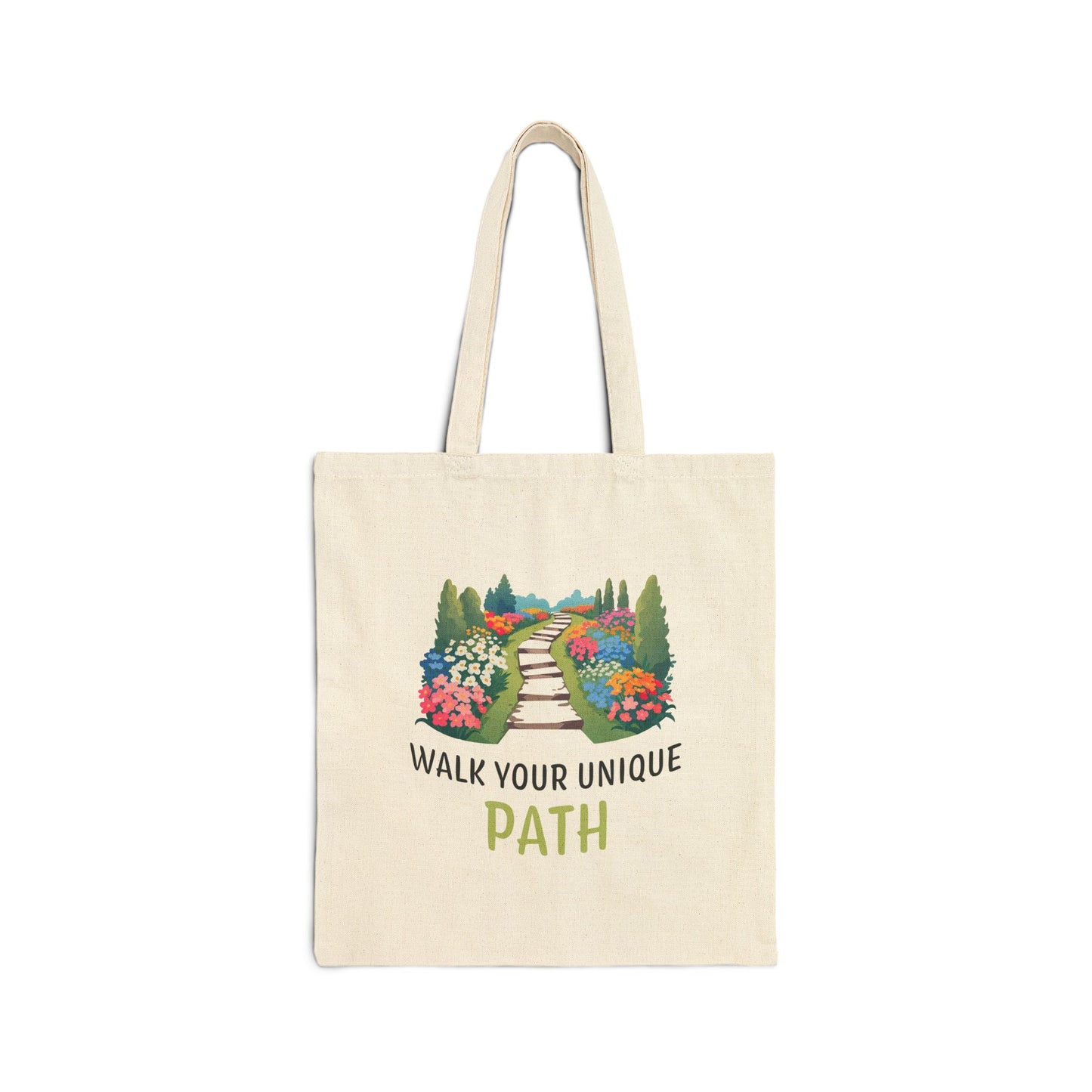 Walk Your Unique Path Tote Bag