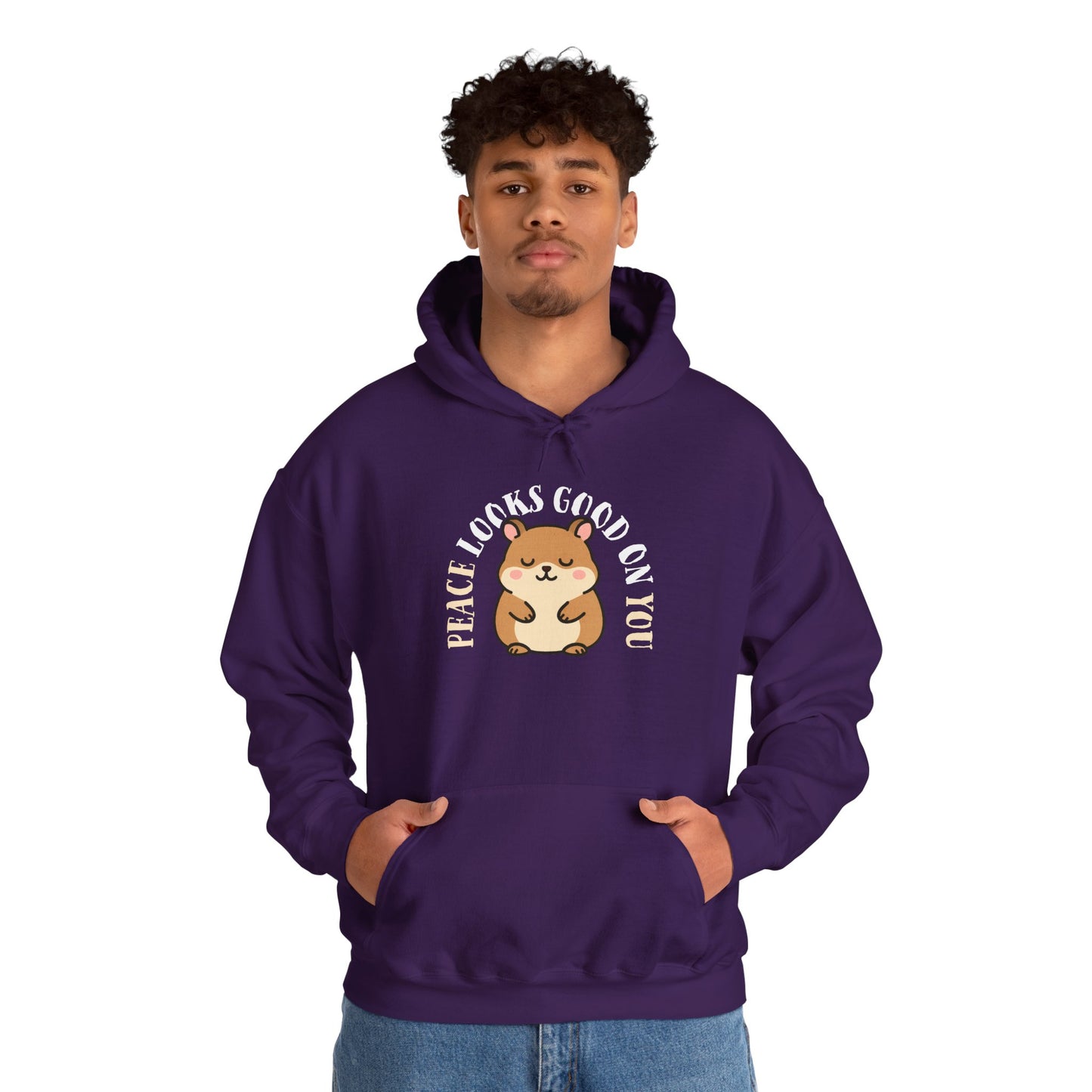 Peace Looks Good on You Unisex Hoodie