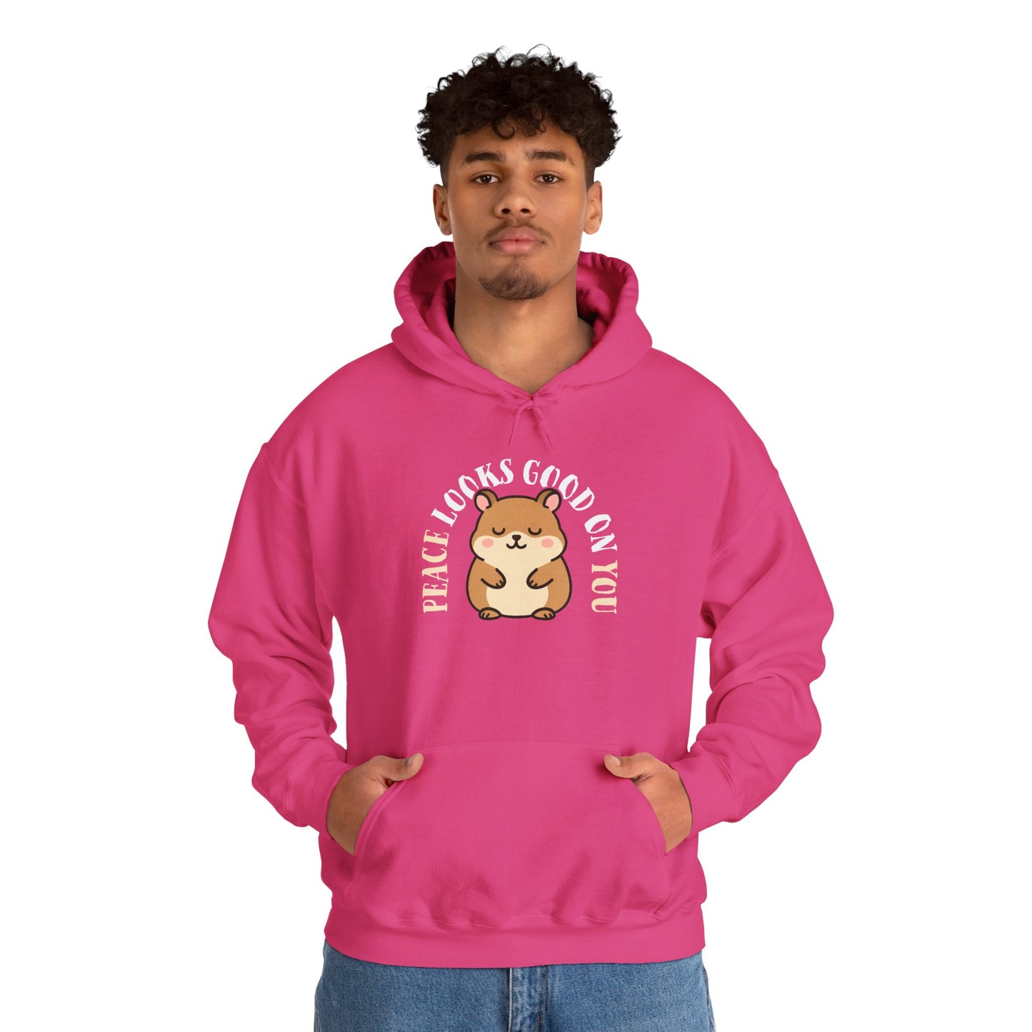 Peace Looks Good on You Unisex Hoodie