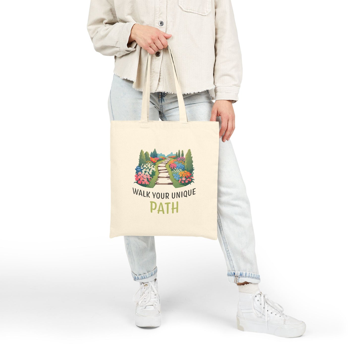 Walk Your Unique Path Tote Bag