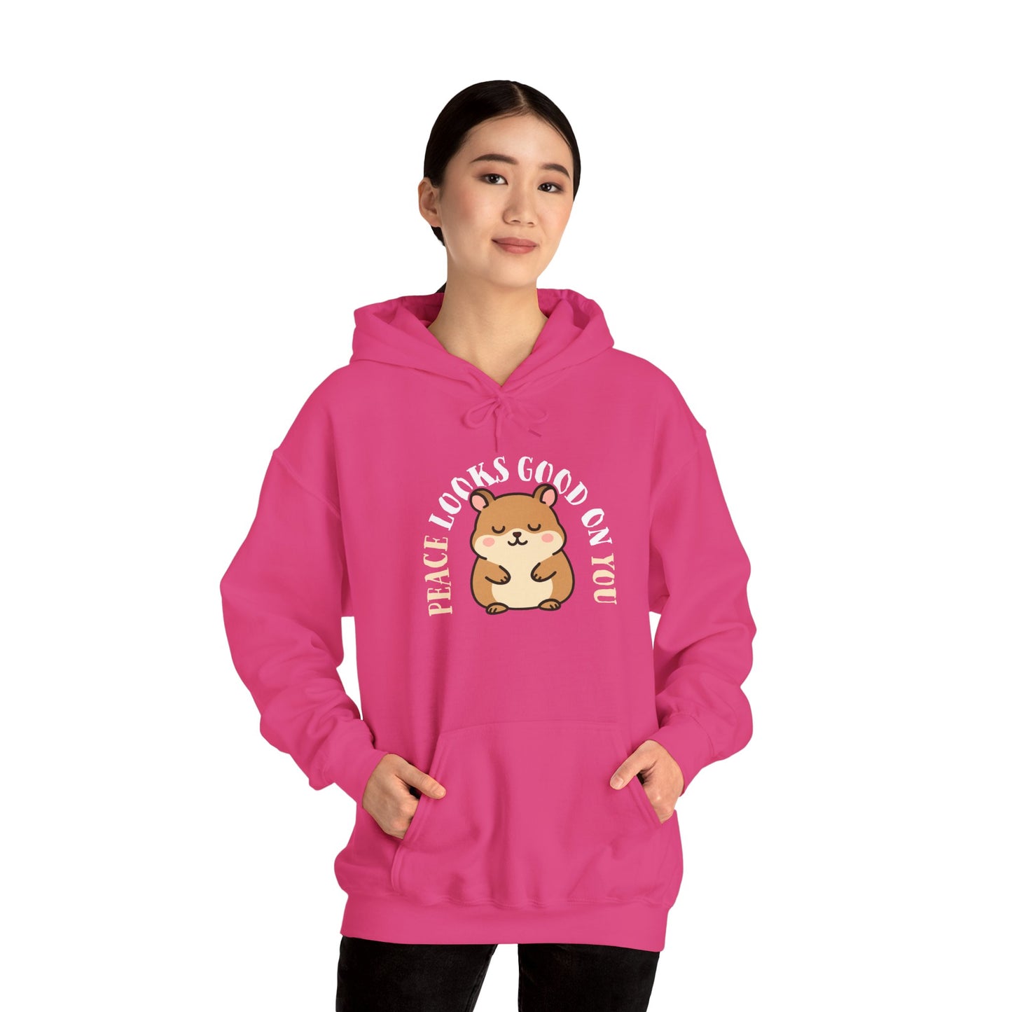 Peace Looks Good on You Unisex Hoodie