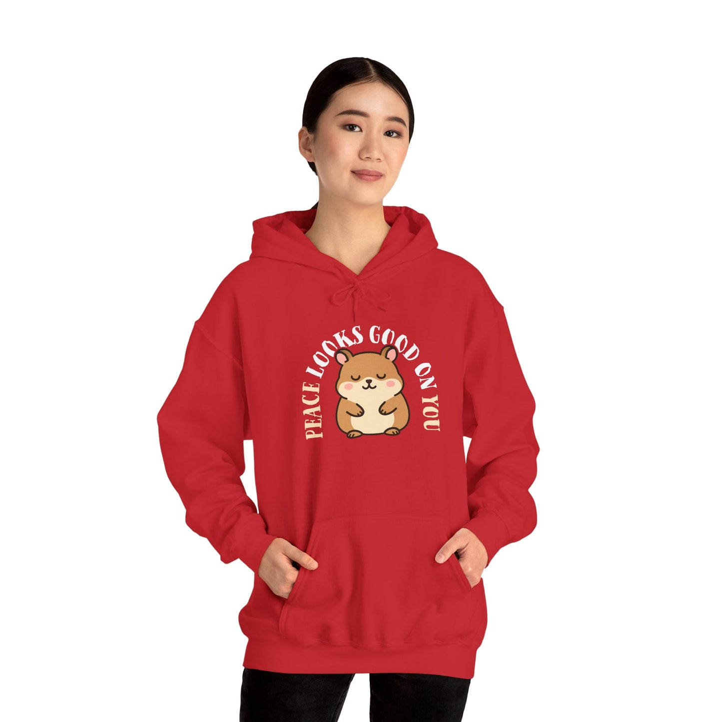 Peace Looks Good on You Unisex Hoodie