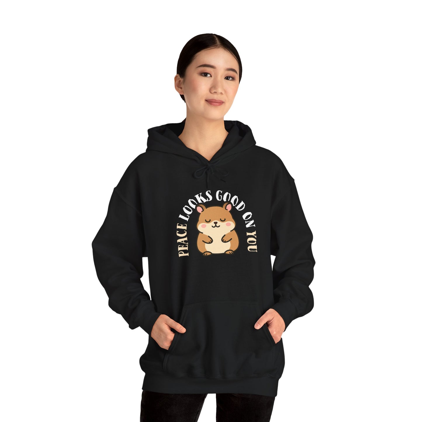 Peace Looks Good on You Unisex Hoodie